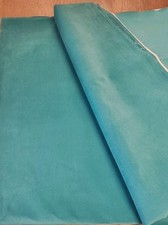 WARWICK PLUSH IN ATOLL VELVET UPHOLSTERY FABRIC 320cm X 140cm 