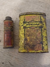 2 ×  Vintage Dunlop  Repair Outfit Tins  