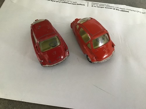 Two corgi toys 233 heinkel - two,