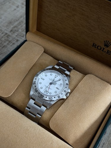 Rolex explorer polar white - rolex,