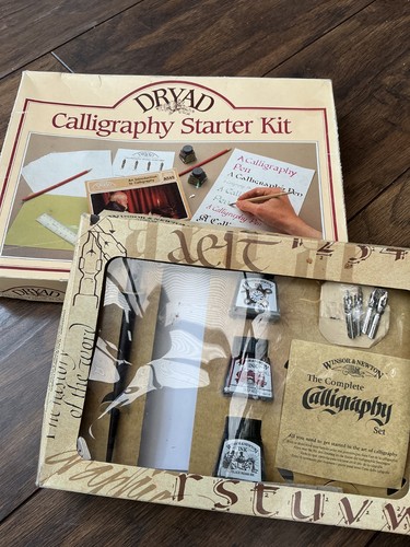 Complete calligraphy set - calligraphy,