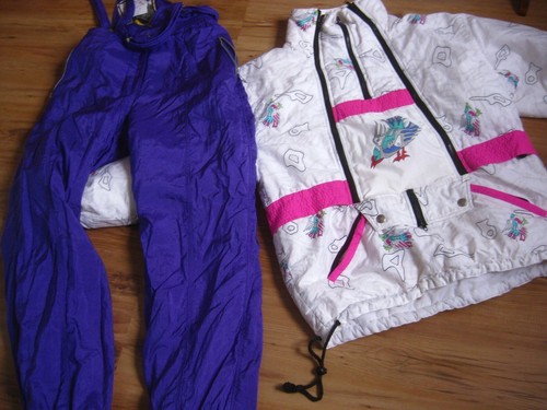 Vintage retro ski suit - retro, 12