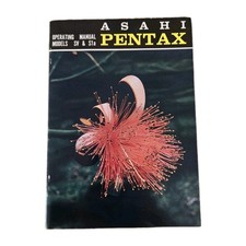 Vintage Asahi Pentax Operating Manual For Models SV & S1a 