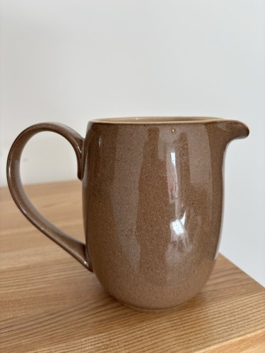 Brown denby jug - denby,
