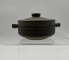 Vintage Denby Chevron Covered