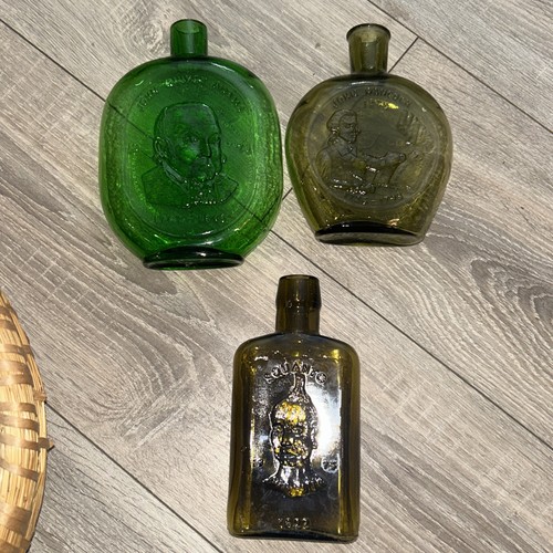 Mixed vintage coloured glass - mixed,