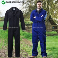 Stud Front MENS BOILER SUIT