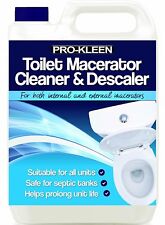 5L of Pro-Kleen Toilet Macerator Cleaner & Descaler Compatible With All Saniflo