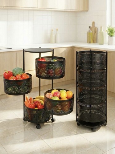 Tier rotating fruit - 4-tier,