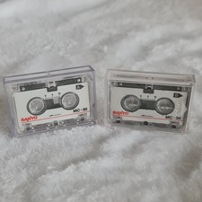 2 x SANYO MC-30 Microcassette