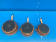 Le Creuset Set of 3 Cast Iron