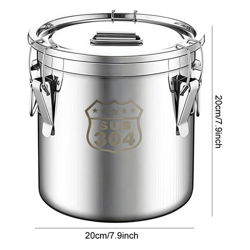 Airtight rice bucket 304 - bucket,
