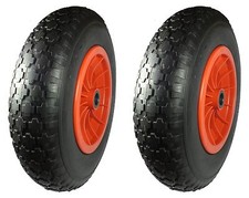 2 x 350mm.(14") Wheels