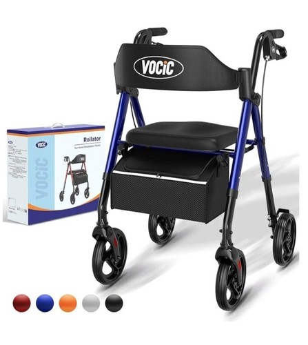 Vocic rollator walker with - rollator,