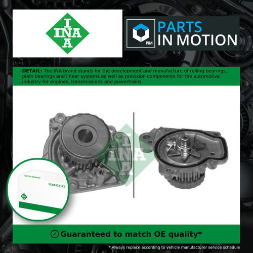 Water pump fits honda - water, civic