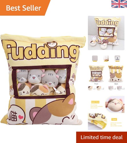 Cute snack pillow cat - cute, plush