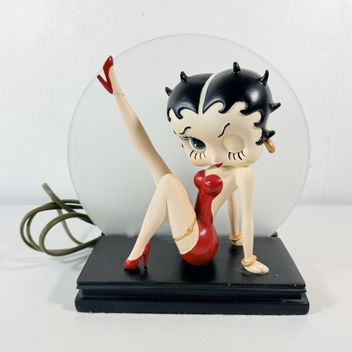 Betty boop lamp - leg, red