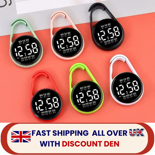 Keychain pocket watch led - watch,