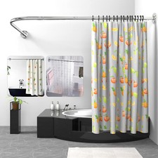 L Shaped Shower Curtain Rail