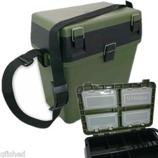 Fishing Seat Box System NGT With Intergrated Tackle Boxes Carp Sea Fishing