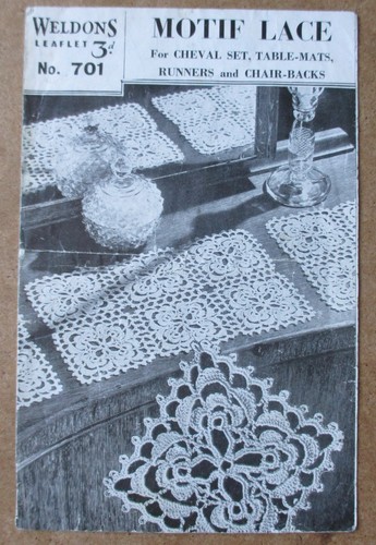 Vintage weldons crochet - vintage,