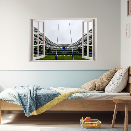 Fake window aviva rugby - window,