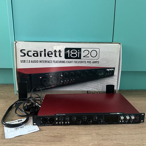 Focusrite scarlett 18i20 - focusrite,