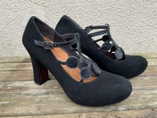 CHIE MIHARA BLACK SUEDE