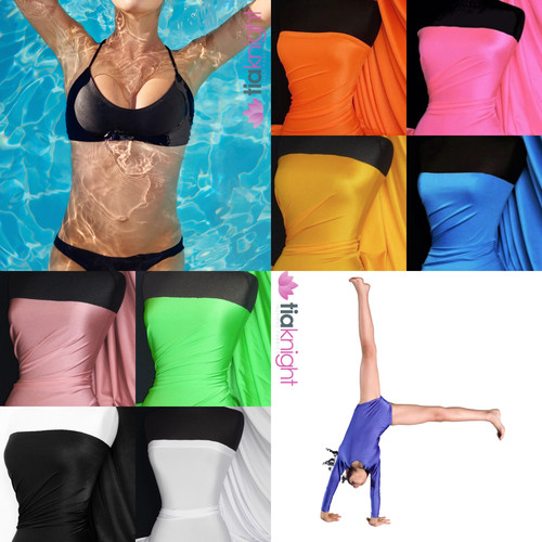 Shiny nylon swim spandex - swim, way