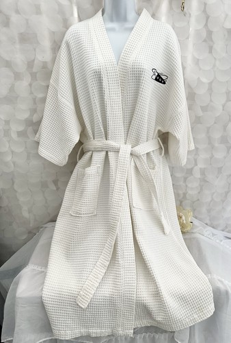 Frette white waffle weave - white,
