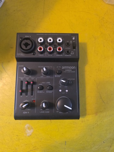 Channel mixing console - 5-channel,