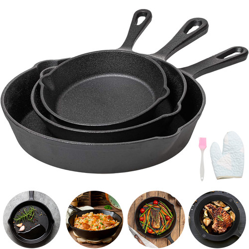 Set pre seasoned - set, cast