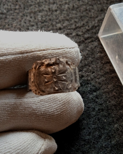 Superb medieval templar ring