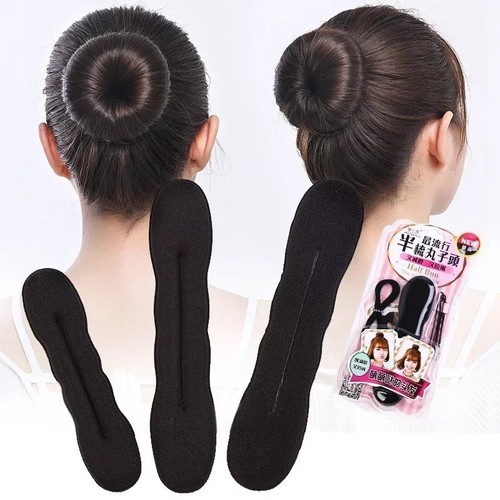 Magic sponge hair styling bun - hair,