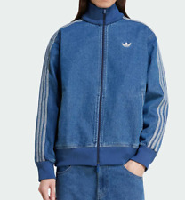 ADIDAS ORIGINALS DENIM FIREBIRD TRACKTOP BLUE  BNWT  M,L,XL,XXL   LAST  4  RARE