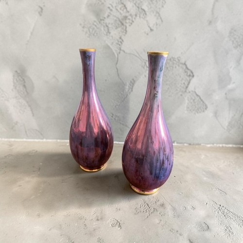Pair antique carlton ware - of,