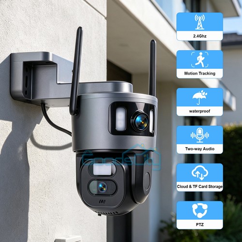 360 dual lens 8mp - dual, wifi