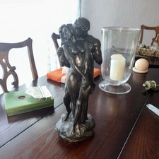 Ronald Cameron Heredities Bronze Figure 'A study of love' Signed 36cm