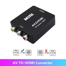 AV to HDMI Converter Adapter RCA video audio composite 1080P  HD CVBS