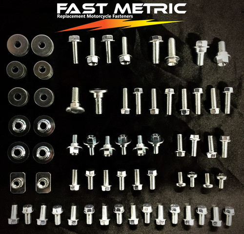 96pc plastics body bolt kit - 96pc,