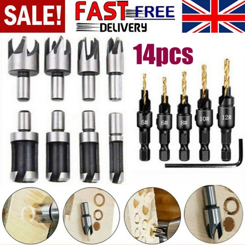 14pcs set pack countersink - 14pcs/set,