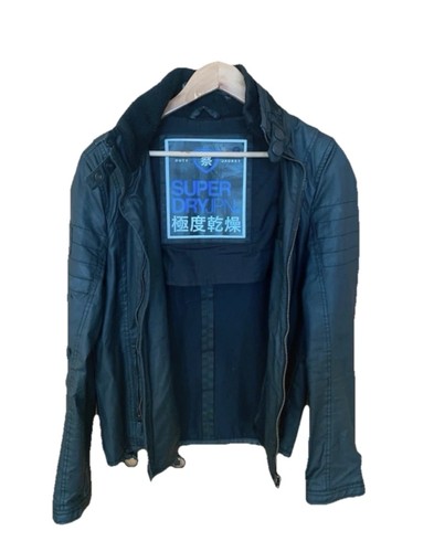 Superdry men biker jacket - biker,