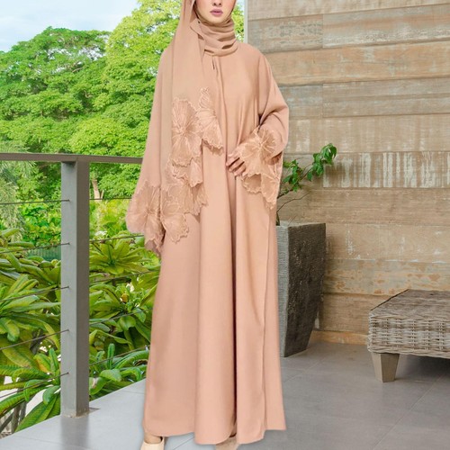 Muslim robe with headscarf - muslim,