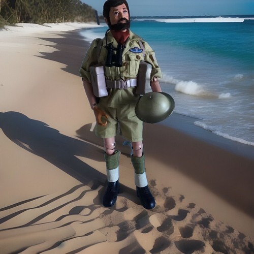 Vintage action man replacement - vintage,