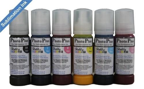 Colour sublimation ink set - sublimation,