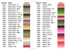 3013 - 3708   DMC CROSS STITCH