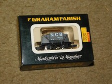 N gauge GRAHAM Farish 3412 - Hopper Wagon - NCB - Merthyr