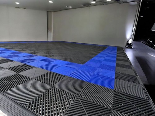Interlocking garage flooring - garage,