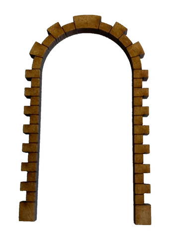 Arched quoins 62mm - 5x, 30mm