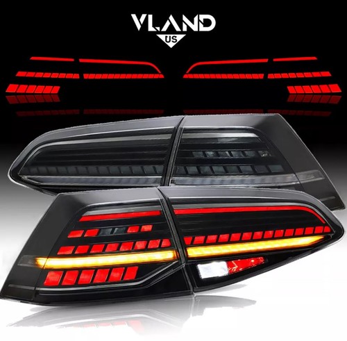 Vland led smoked tail lights - vland,